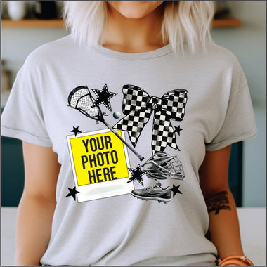 Polaroid Lacrosse DTF Transfer