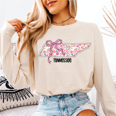 Pink Floral Tennessee