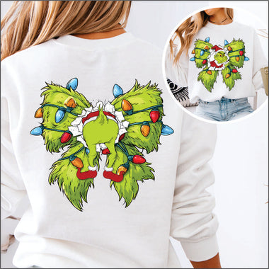 Retro Mean Guy Bow Front & Back 2 part