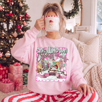 Custom Mean Guy Small Town Christmas Zip Code DTF Transfer