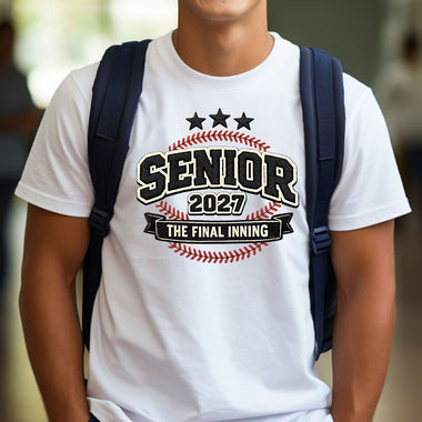 Senior 2027 The Final Inning Baseball DTF Transfer