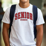 Senior Class of 2027 Distressed Deep red DTF Transfer