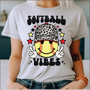 Softball Vibes DTF Transfer