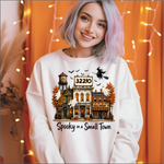 Custom Spooky in a Small Town with Zip DTF Transfer
