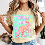 Toodle Loo Kangaroo DTF Transfer