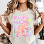 Toodle Loo Kangaroo DTF Transfer
