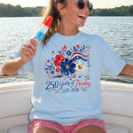250 Years of freedom with Flowers DTF Transfer
