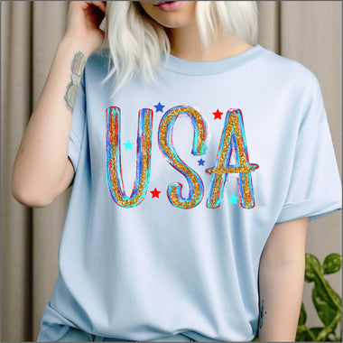 USA Glitter Bright