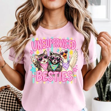 Unsupervised Besties DTF Transfer