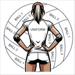 Personalized Volleyball Christmas Ornament