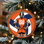 Personalized Volleyball Christmas Ornament