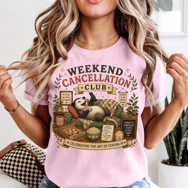 Weekend Cancellation Club DTF Transfer