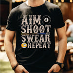 Billiards Aim Shoot Swear Repeat