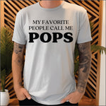My favorite people call me Pops