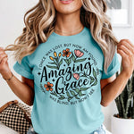 Amazing Grace Floral Circle DTF Transfer