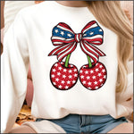 American Cherries DTF Transfer