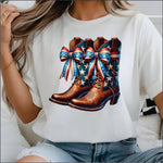 American Flag Cowgirl Boots
