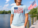 American Flag Hunting Items DTF Transfer