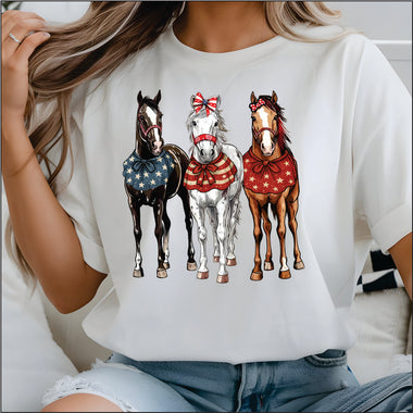 American Horses DTF Transfer