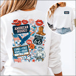 American Rodeo 2 part DTF Transfer