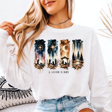 A Savior is Born Panels