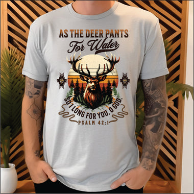 As the Deer Pants for Water DTF Transfer