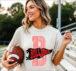 Bulldogs with Capitol B DTF Transfer