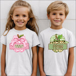 Personalized Back to School Apples DTF Transfer