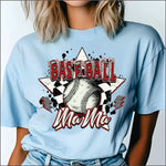 Baseball Mama Star DTF Transfer