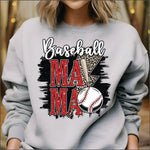 Baseball Mama Vertical DTF Transfer