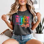 Beach Days License Plate