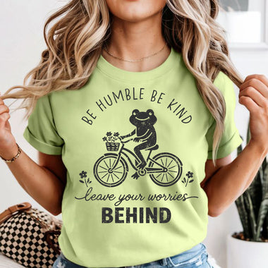 Be Humble Be Kind Black DTF Transfer