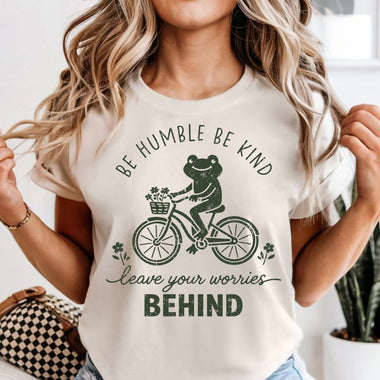 Be Humble Be Kind dark green DTF Transfer
