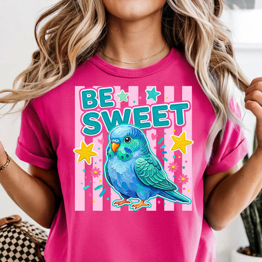 Preppy Be Sweet with Bird DTF Transfer