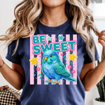 Preppy Be Sweet with Bird DTF Transfer