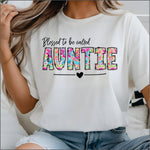 Blessed to be Called Auntie DTF Transfer