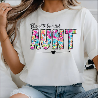 Blessed to be Called Aunt DTF Transfer