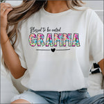 Blessed to be Called Gramma DTF Transfer