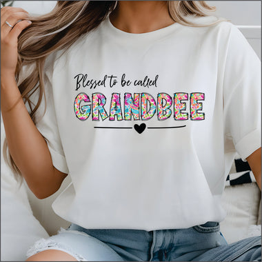 Blessed to be Called Grandbee DTF Transfer