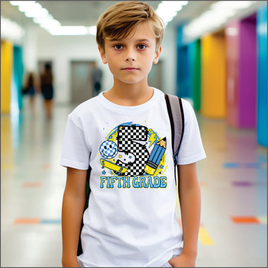 Blue Check 5th Grade