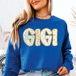 Blue Floral Pattern Gigi