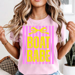 Preppy Boat Babe DTF Transfer