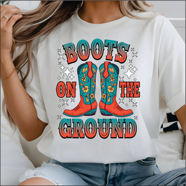 Boots on the Ground DTF Transfer