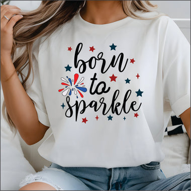 Born to Sparkle DTF Transfer