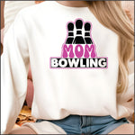 Bowling Mom Pink DTF Transfer