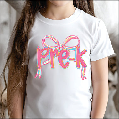 Pink Bow Grade Level Pre K