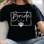 Bride Diamond DTF Transfer