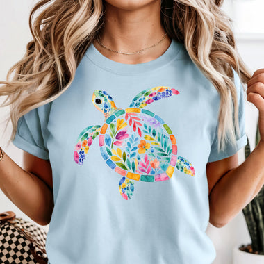 Bright Turtle DTF Transfer