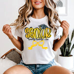 Brushstroke Senior 2026 Yellow Gold