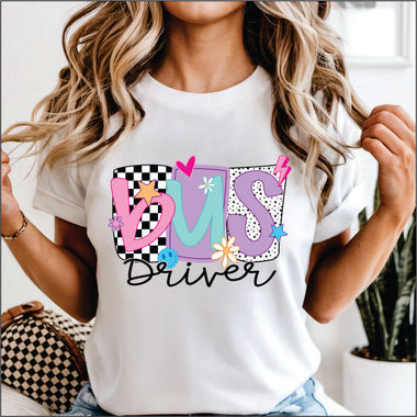 Bus Driver DTF Transfer